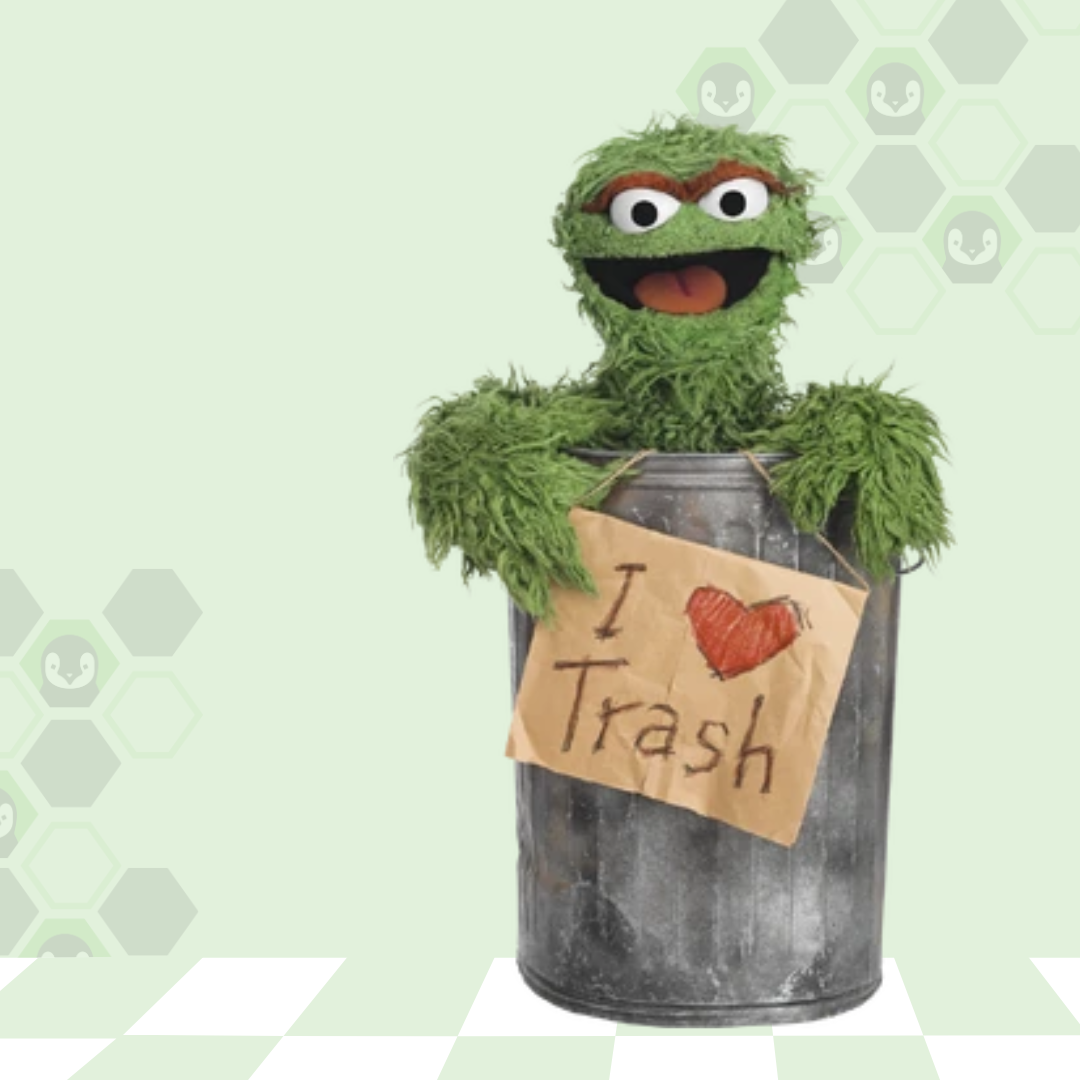 HubSpot CMS Website SNAFU: Oscar Loves Trash, but web prospects don't.